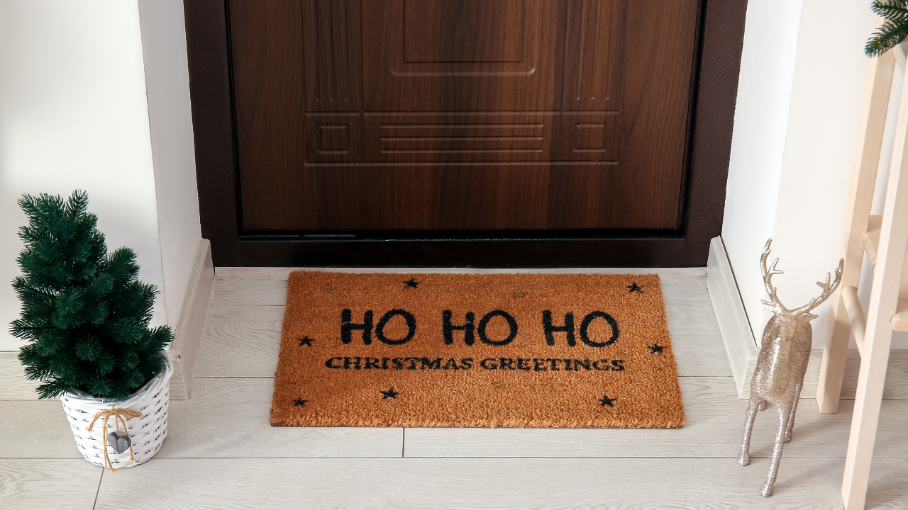 Vianočná výzdoba pred dvere, ktorá zaujme každého