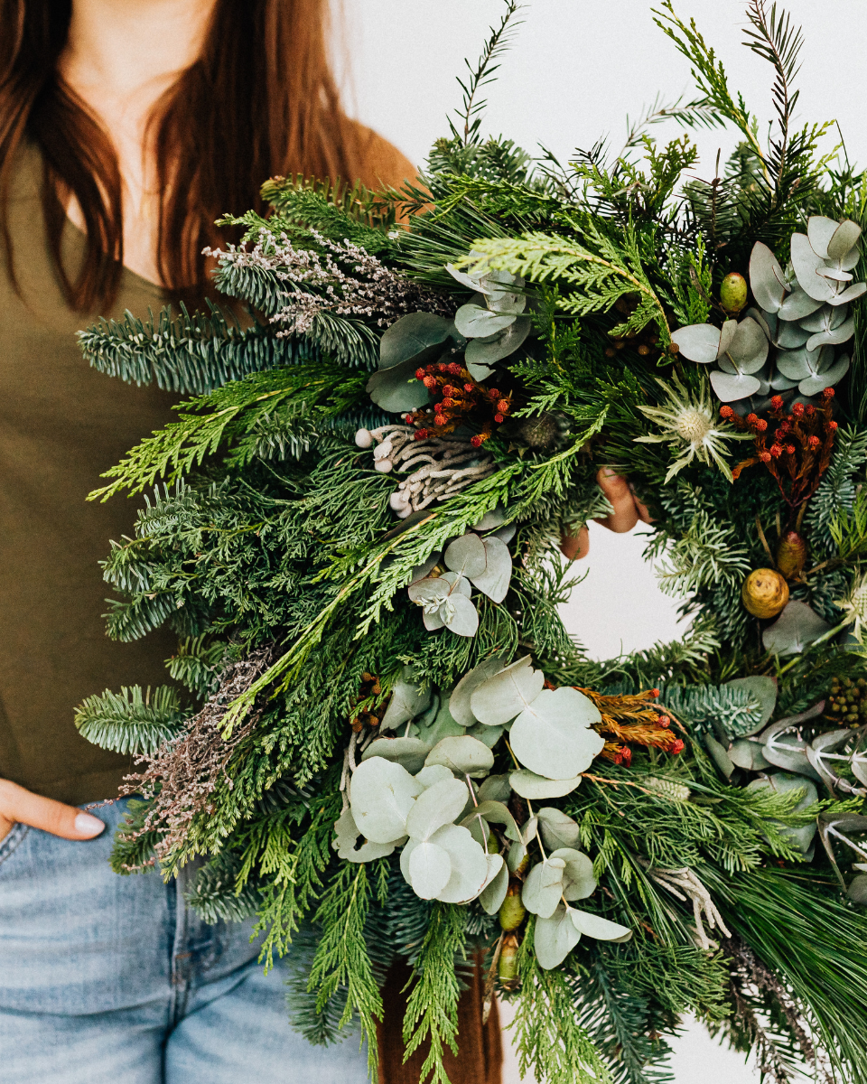 Vianočná výzdoba pred dvere, ktorá zaujme každého