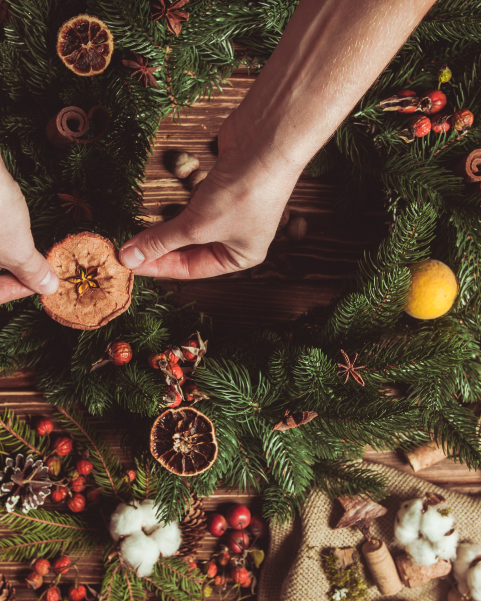 Vianočná výzdoba pred dvere, ktorá zaujme každého