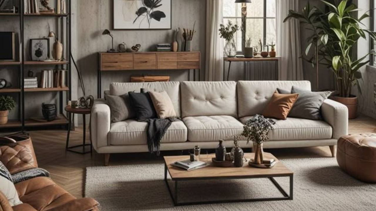 Ako vytvoriť industriálny štýl bývania pomocou doplnkov a dekorácií?