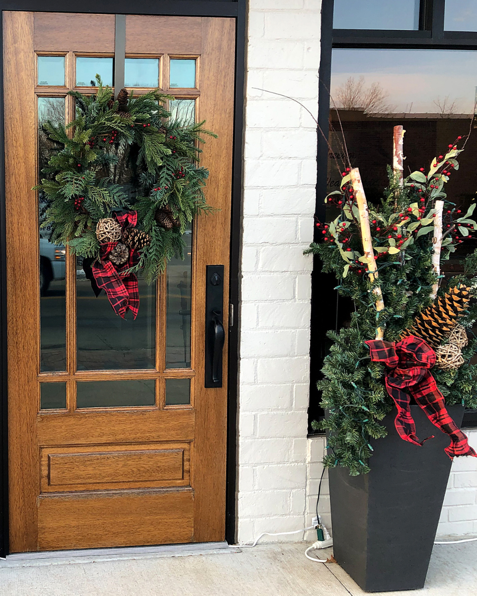 Vianočná výzdoba pred dvere, ktorá zaujme každého