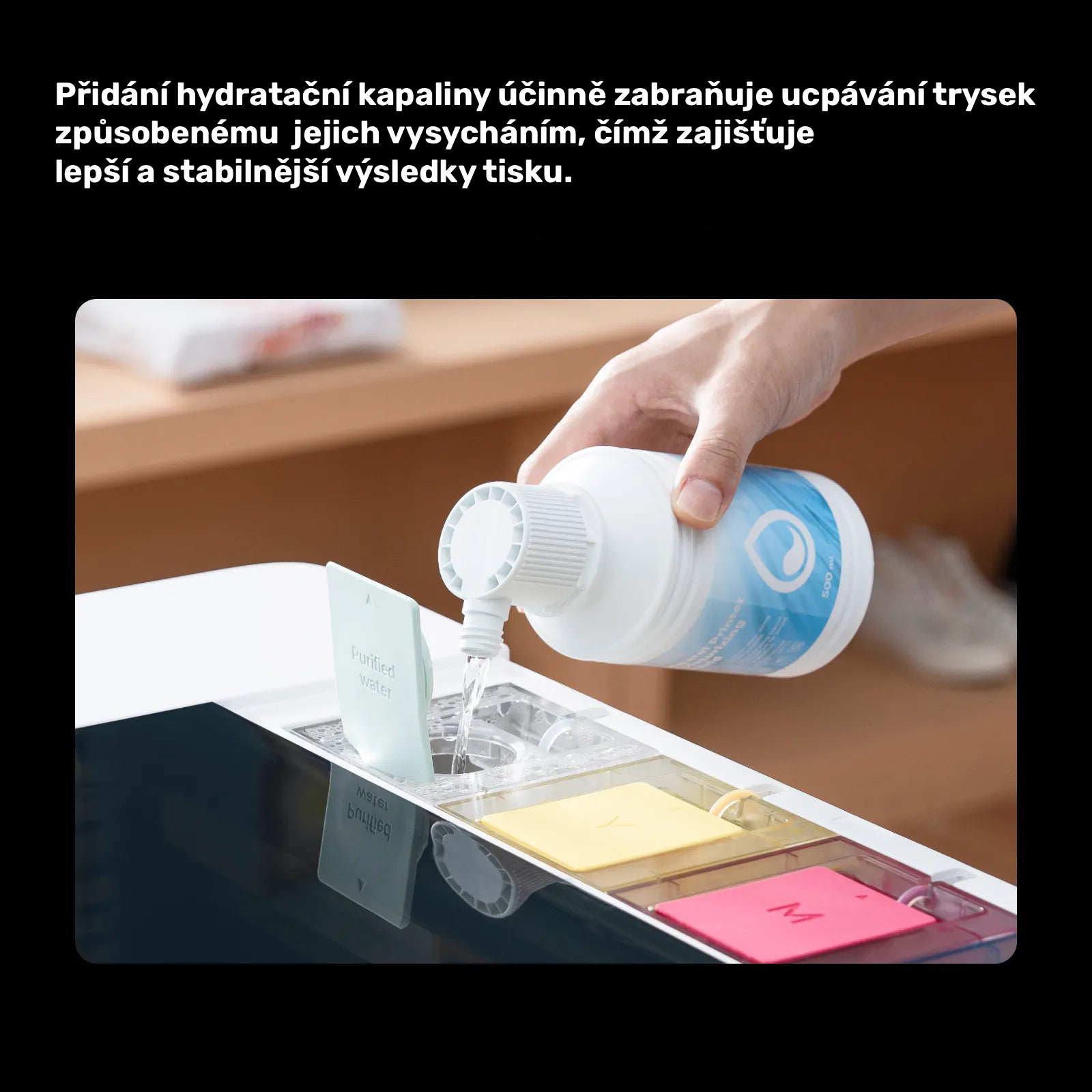 xTool Selected Apparel Printer - Hydratační roztok (500ml)