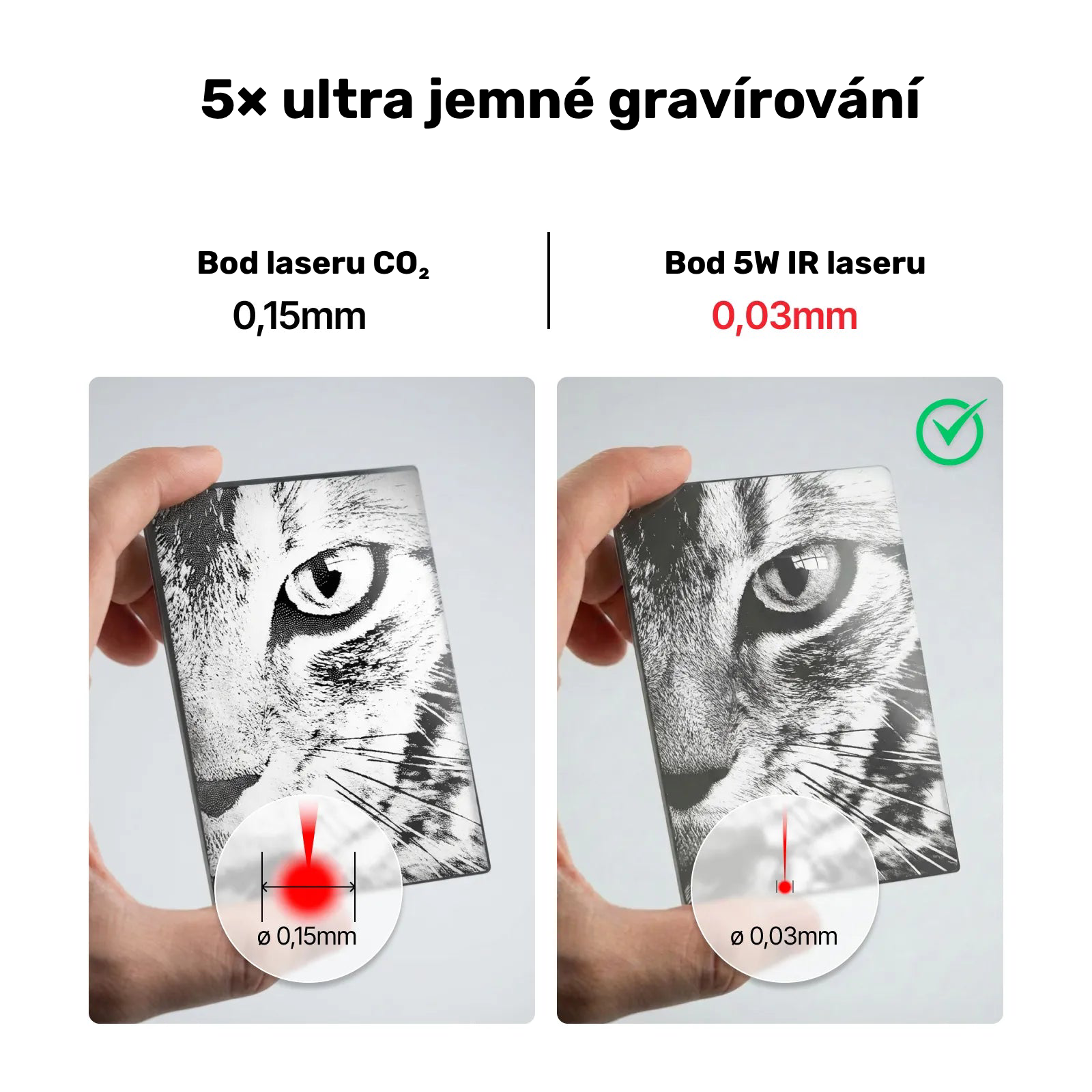 xTool P3 5W infračervený laserový modul