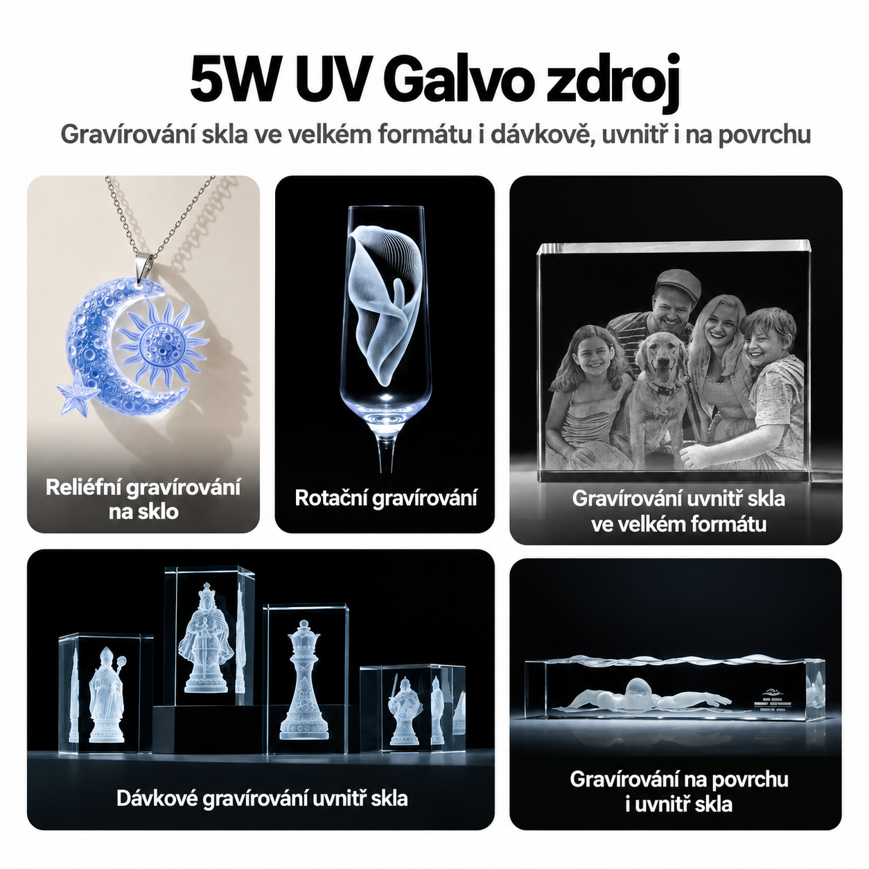 xTool X1 5W UV Galvo Source