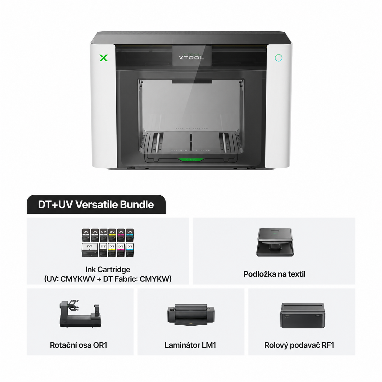 xTool O1 Omni Printer - DT + UV - Versatile bundle