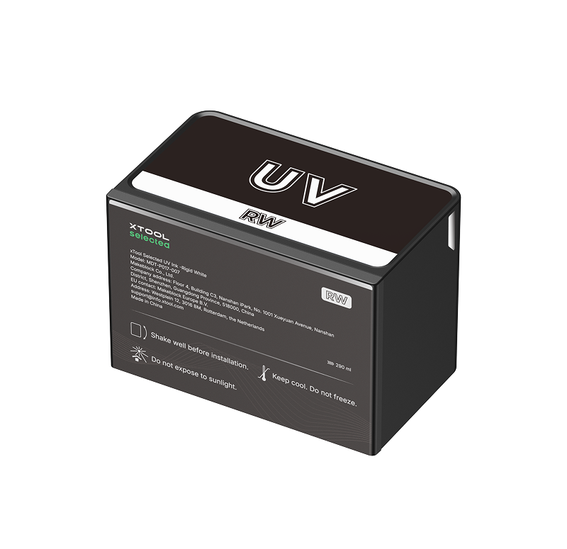 xTool Selected UV Ink Flexible White 290ml - xTool O1 Omni Printer