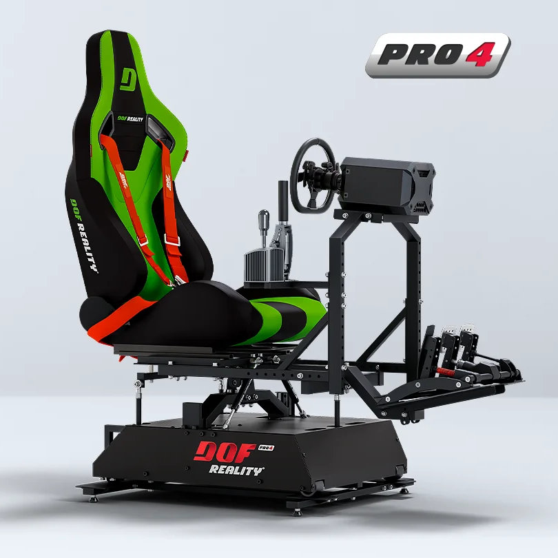 DOF Reality PRO P4 4-axis Závodní pohybový simulátor (4 osy) - KOMPLETNÍ SADA