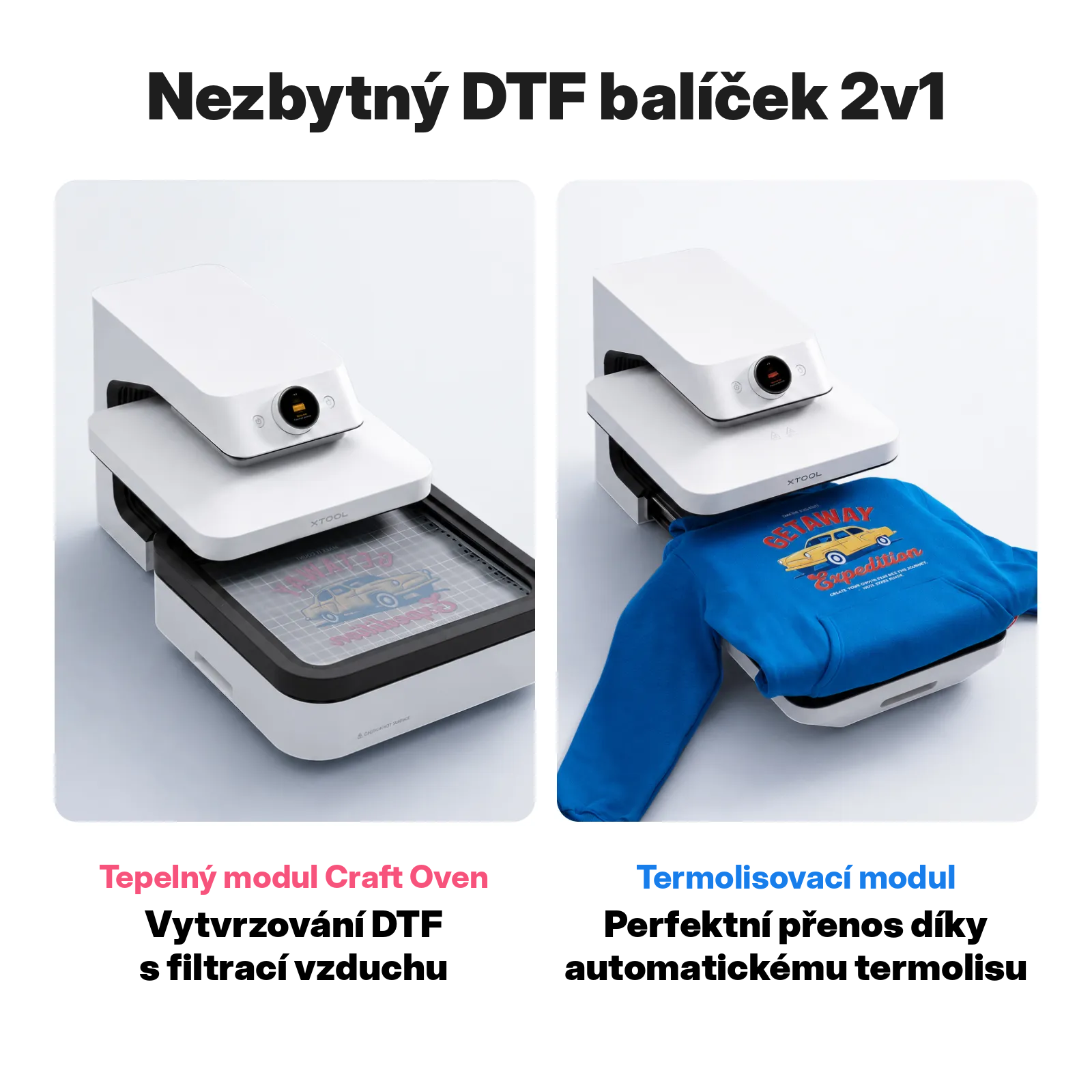 xTool Craft Oven - tepelný modul pece pro WonderPress