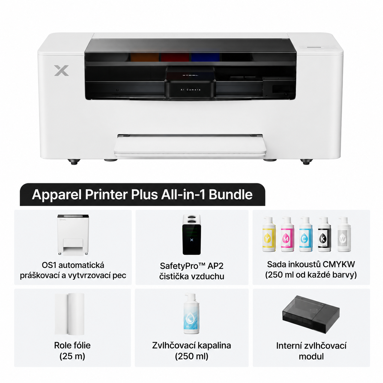 xTool Apparel Printer Plus All-in-one Bundle