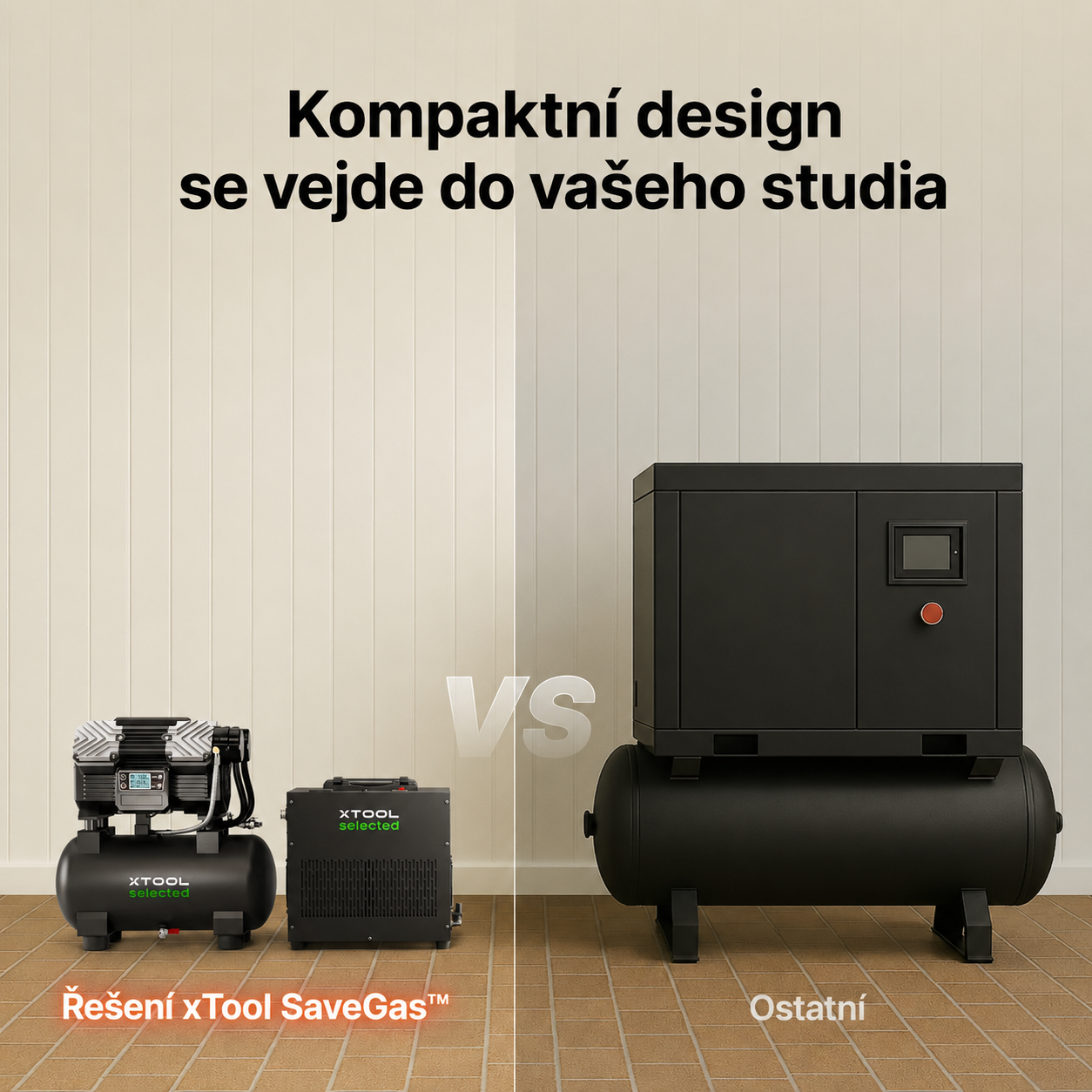 xTool Selected Air - Kompresor a sušička vzduchu
