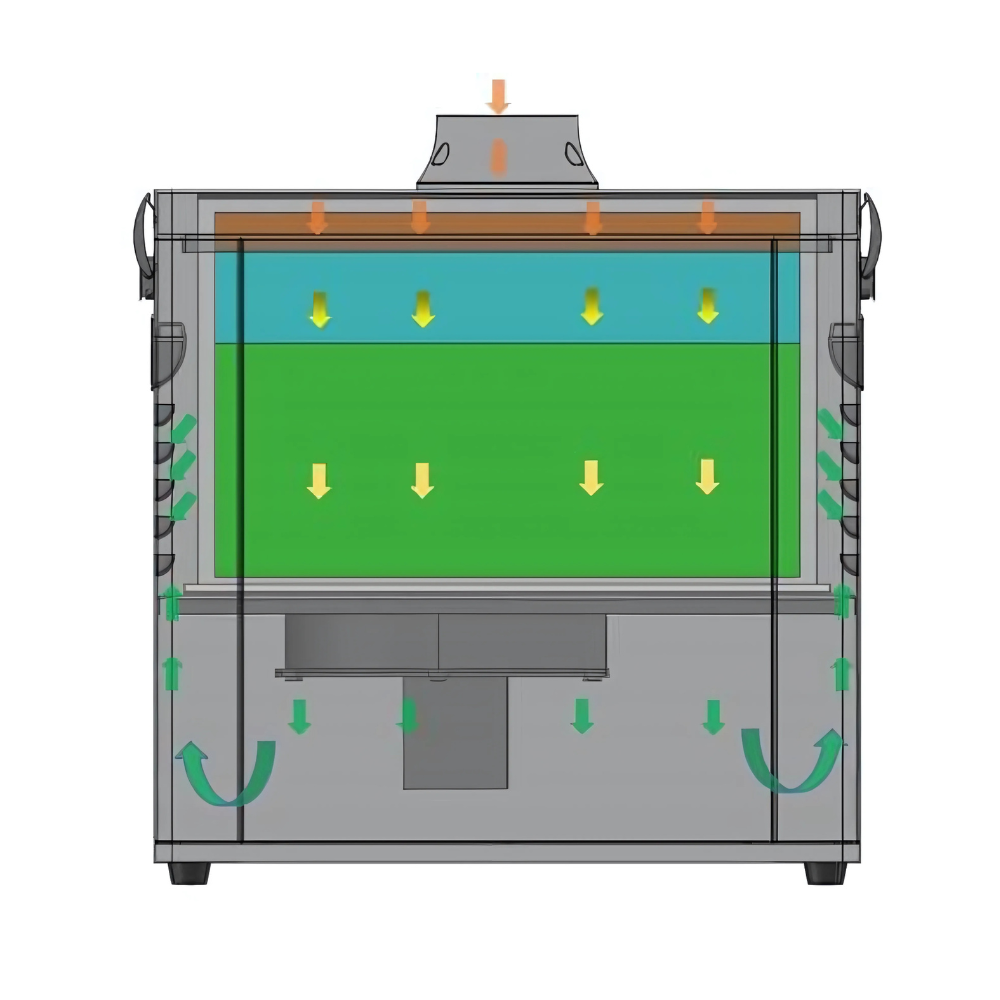 Odsavač par Pure-Air PA-300TS-IQ - vhodný pro malé a galvo lasery