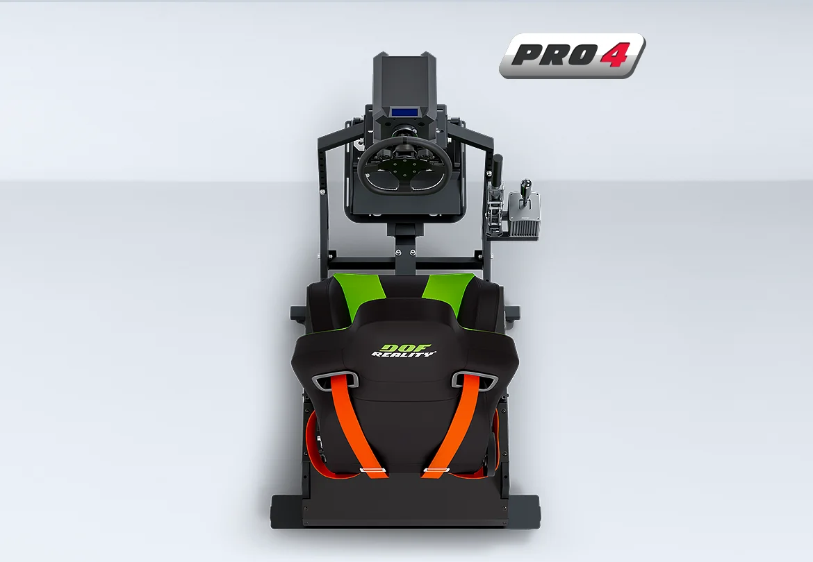 DOF Reality PRO P4 4-axis Závodní pohybový simulátor (4 osy) - KOMPLETNÍ SADA