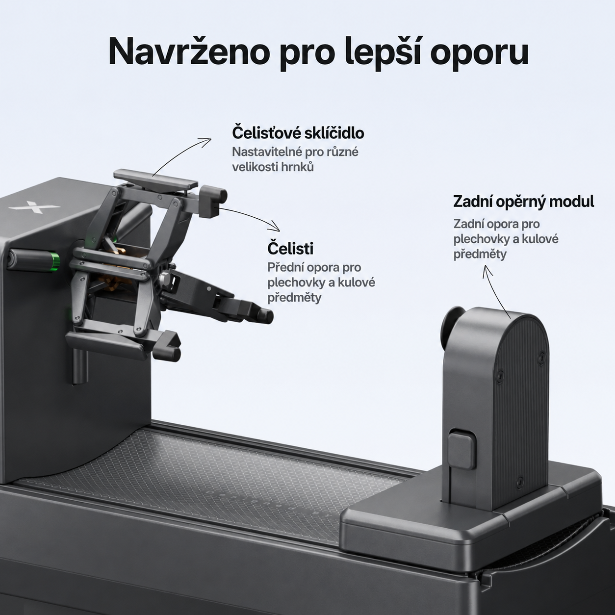 xTool OR1 - rotační osa pro O1 Omni Printer