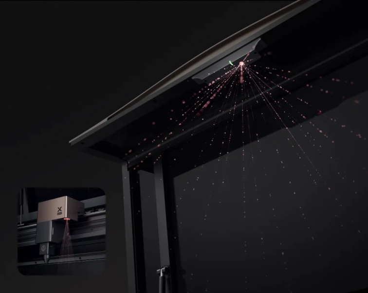 xTool P3 CO2 - Laserová gravírka 80W - Versatile bundle