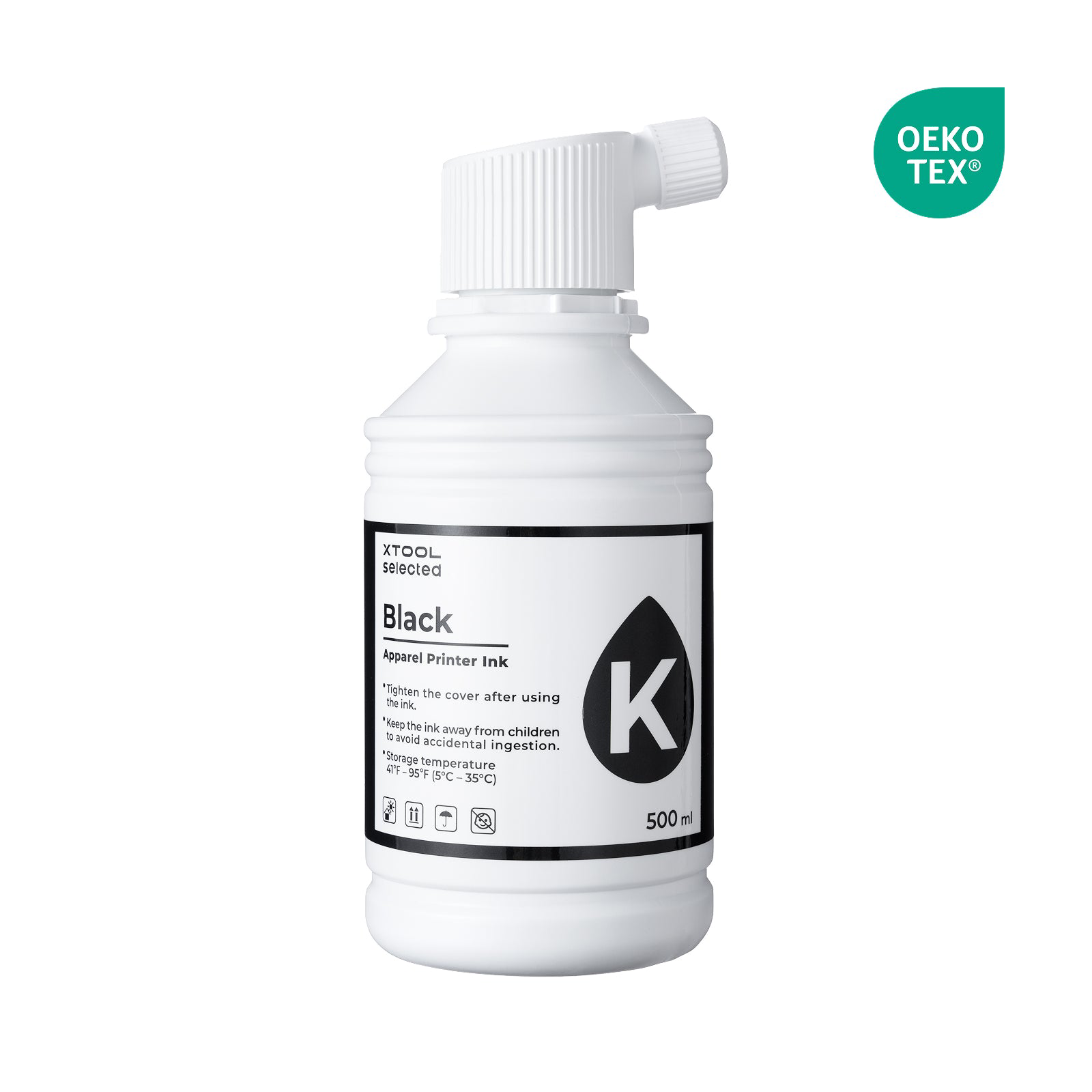 xTool Selected Apparel Printer - Černá barva do tiskárny