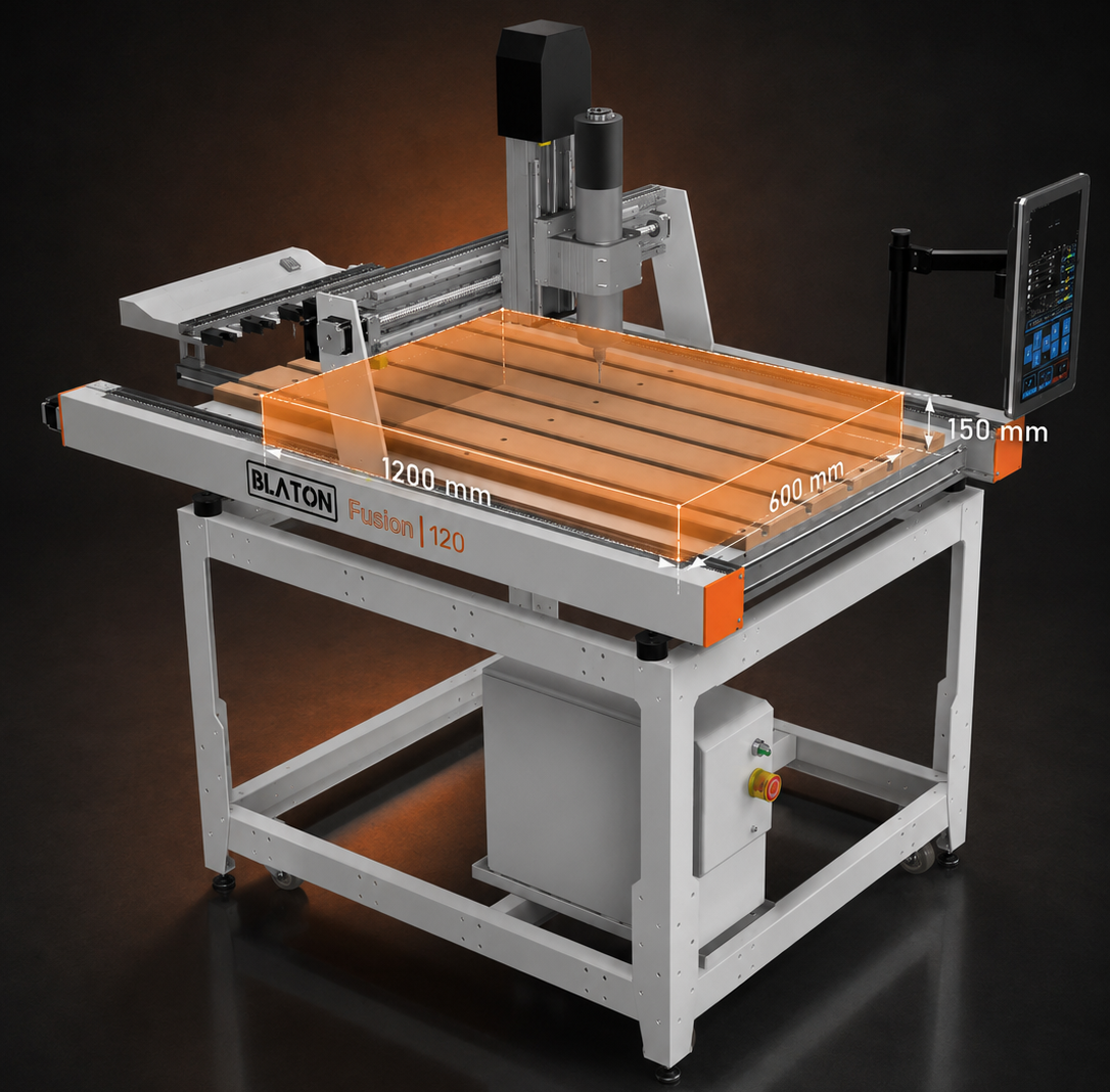 BLATON CNC - Fusion 120 ATC 2200W Liquid
