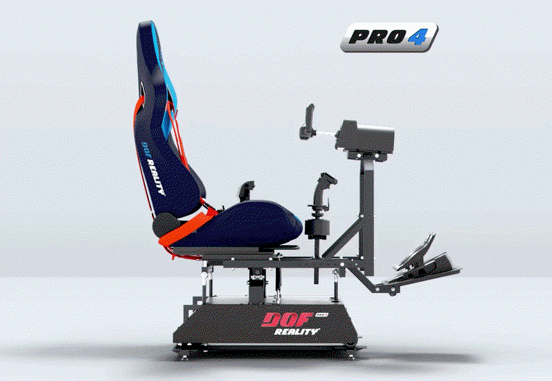 DOF Reality PRO P4 4-axis Profesionální letecký simulátor (4 osy) - KOMPLETNÍ SADA
