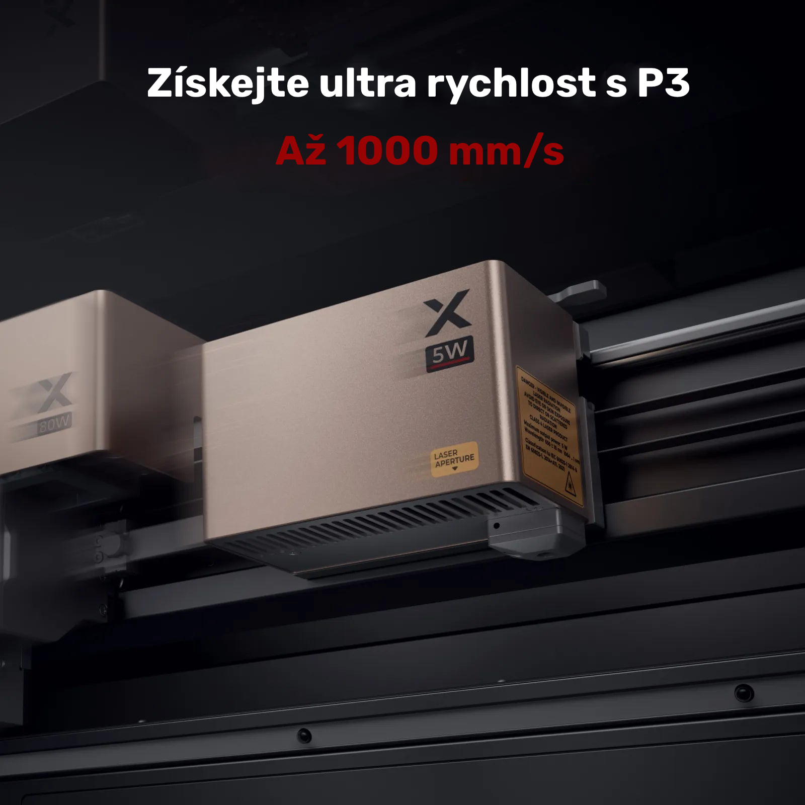 xTool P3 5W infračervený laserový modul