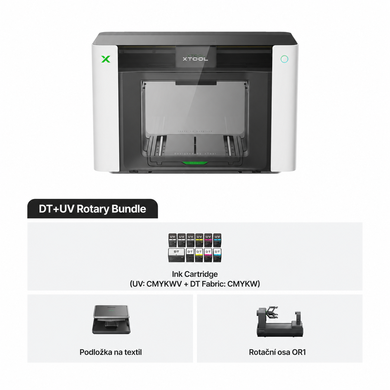 xTool O1 Omni Printer - DT + UV - Rotary bundle
