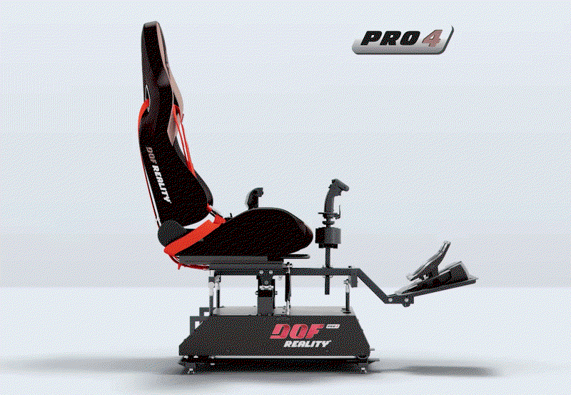 DOF Reality Pro P4 4-axis Profesionální letecká pohybová platforma (4 osy)