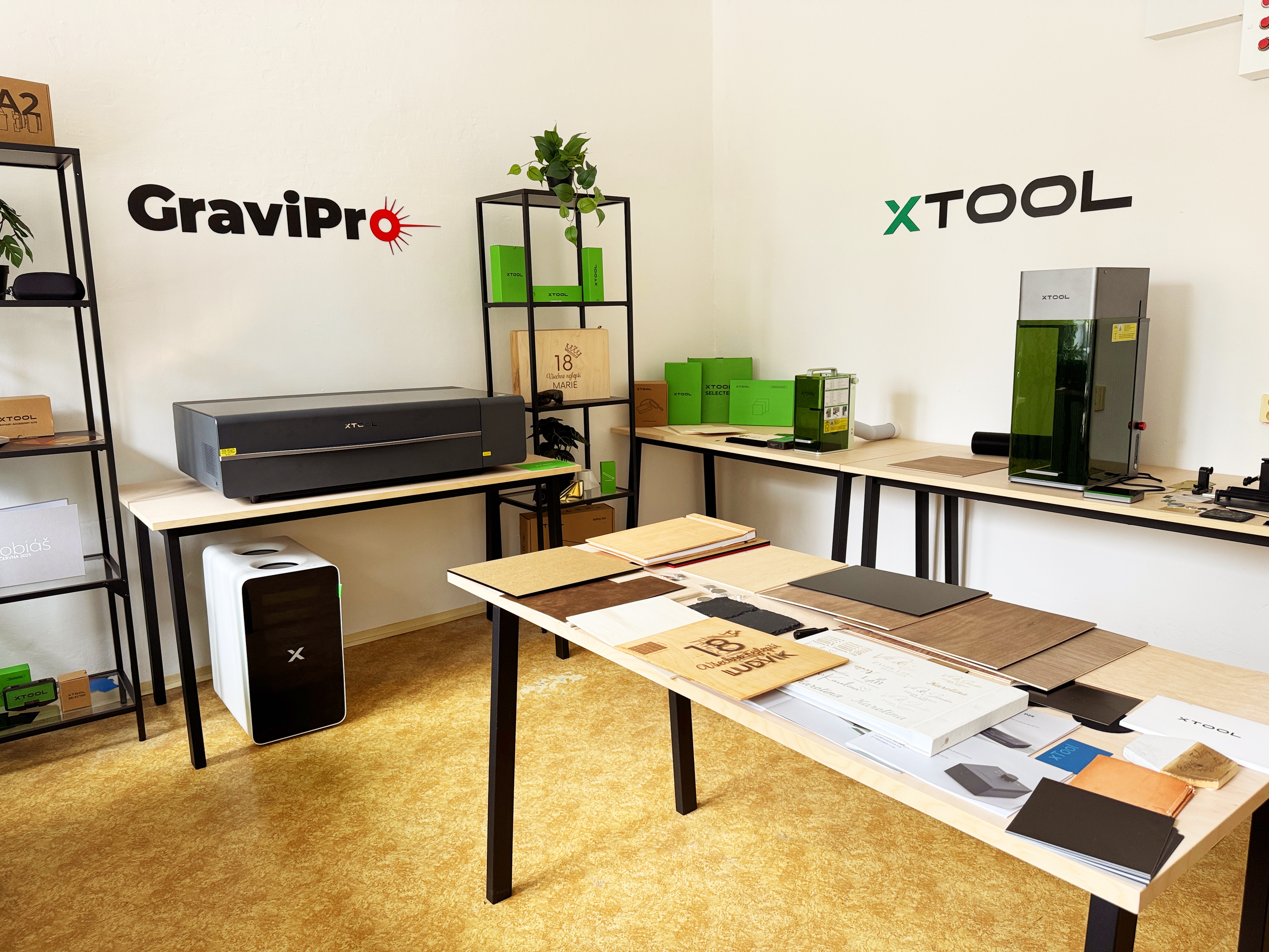 Nový showroom xTool u Ostravy!