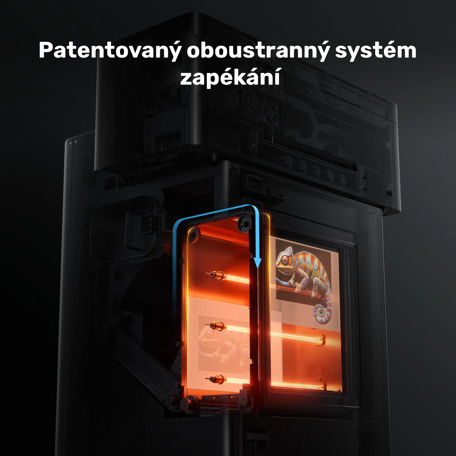 xTool OS1 Automatic Shaker Oven Machine - Automatická zapékací a míchací pec