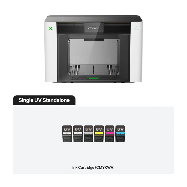 xTool O1 Omni Printer – stolní Single UV tiskárna