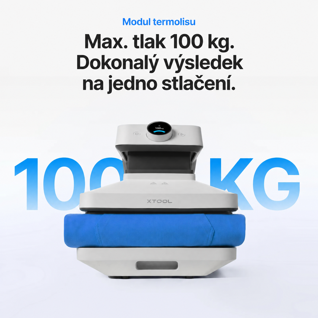xTool WonderPress Heat Press + 3D Form Module