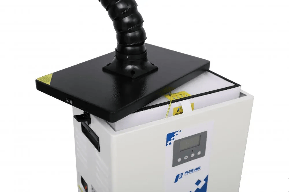 Odsavač par Pure-Air PA-300TS-IQ - vhodný pro malé a galvo lasery