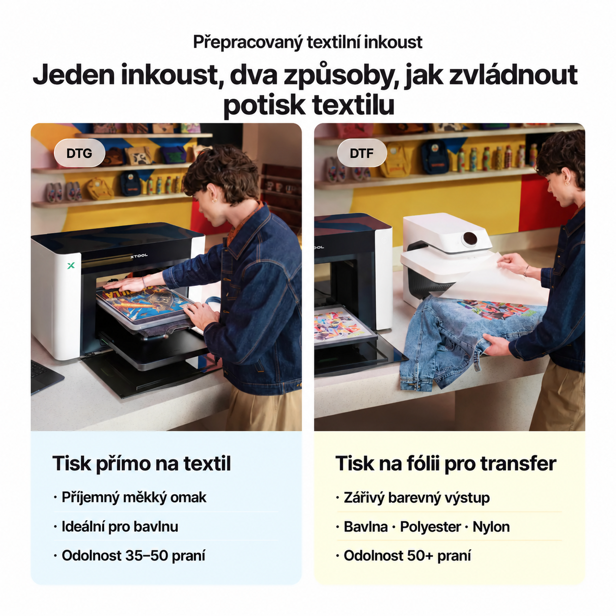 xTool O1 Omni Printer - DT + UV - Print and Press Deluxe Bundle