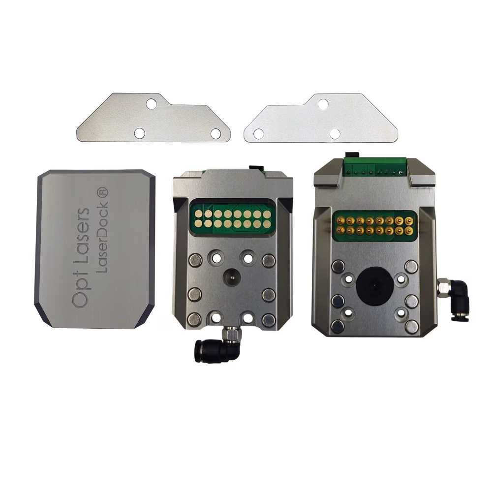 LaserDock PRO - Laserová magnetická dokovací stanice na CNC