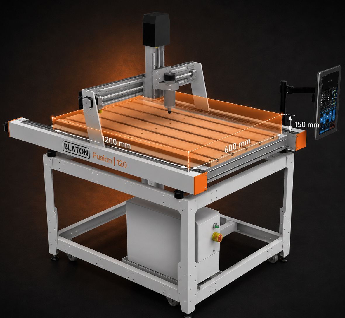 BLATON CNC - Fusion 120 2200W