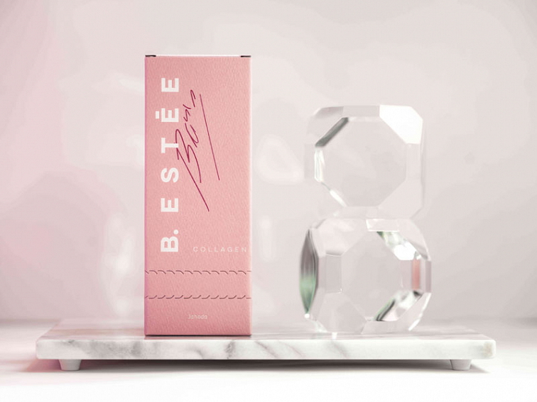 B. ESTĒE Collagen - Mořský kolagen jahoda