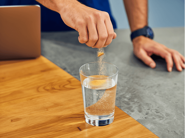 ZAYRAĒ MAN – balenie a odmerka, produktový vizuál