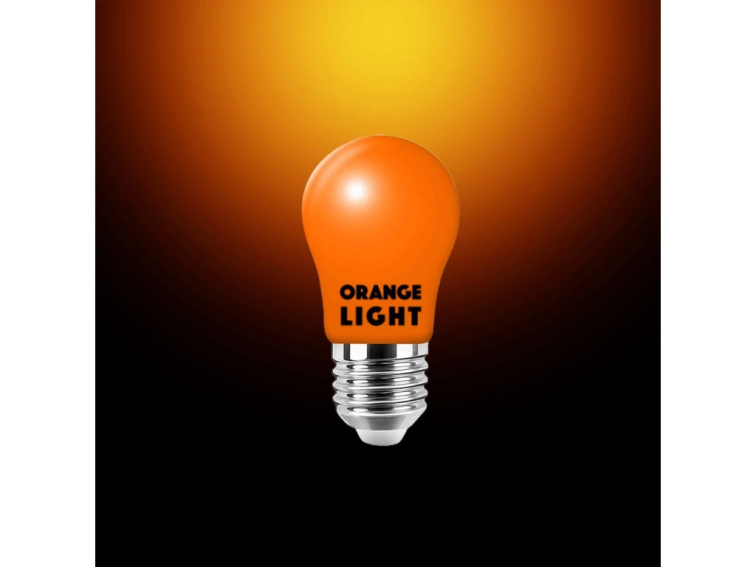 oranžové žárovky