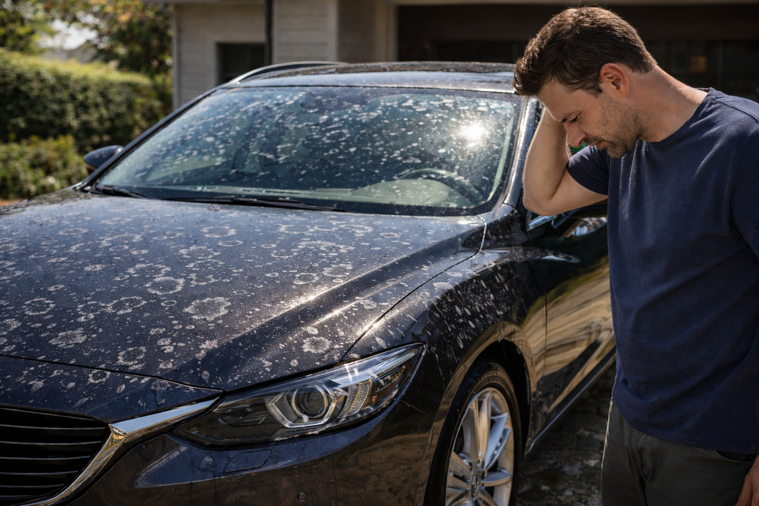 Skvrny po mytí auta: proč vznikají a jak jim předejít