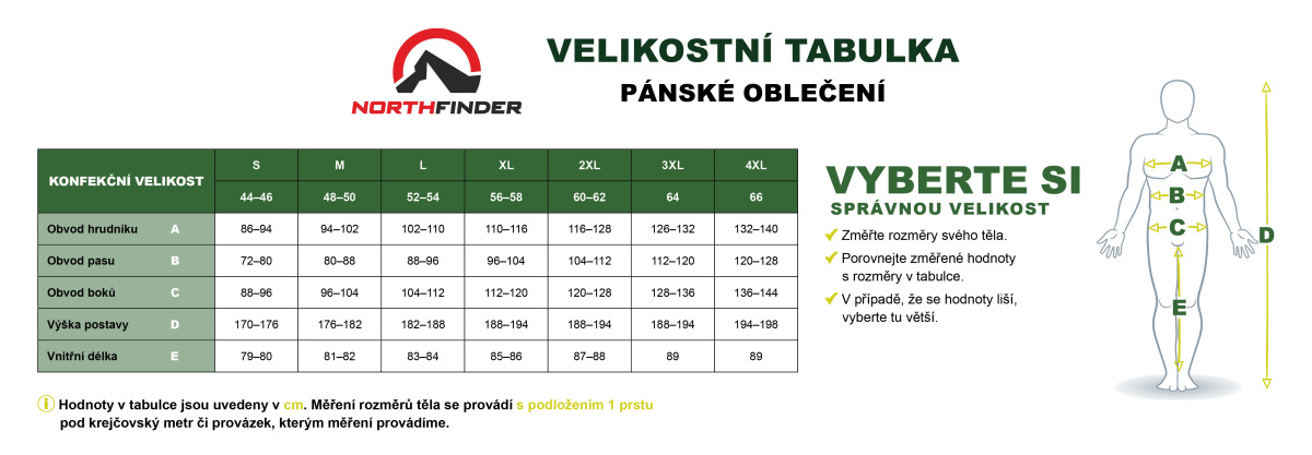pánské kalhoty Toini - Northfinder