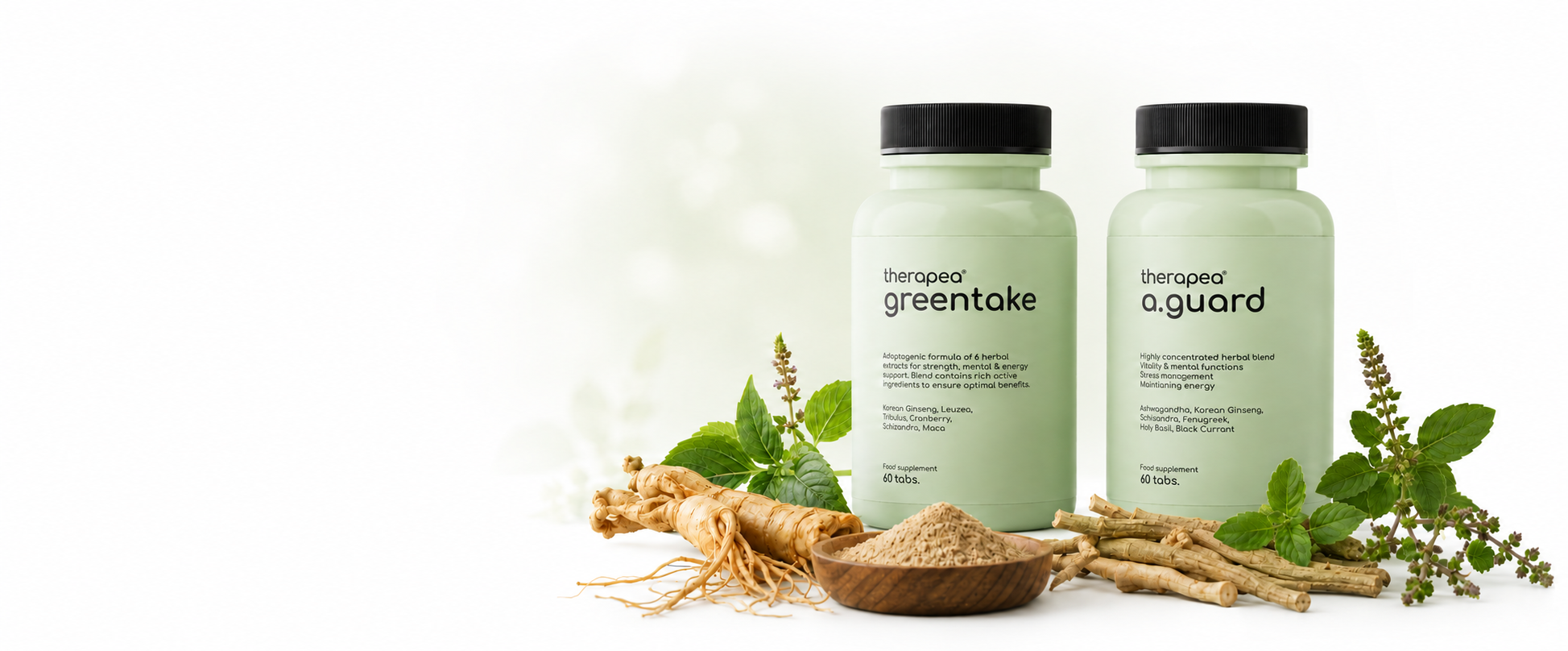 Rastlinné doplnky therapea greentake a a.guard