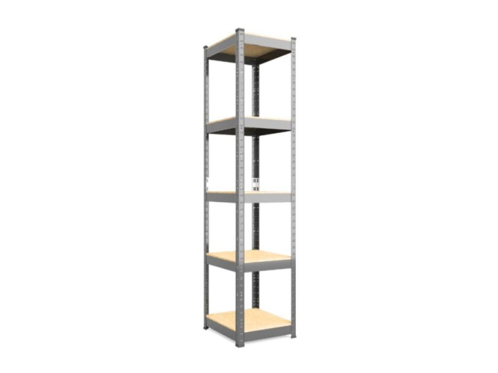 Kovový regál ECONOMY 180x40x40 5 políc - pozinkovaný