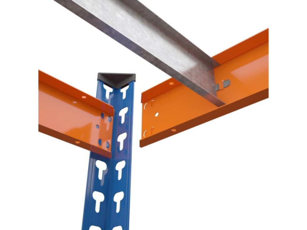 Kovový regál série TITAN 250x160x60 5 políc nosnosť 1500 kg
