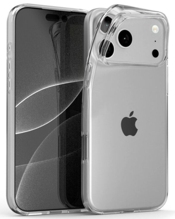 Ochranný kryt na iPhone 17 Pro MAX - Mercury, Jelly Transparent