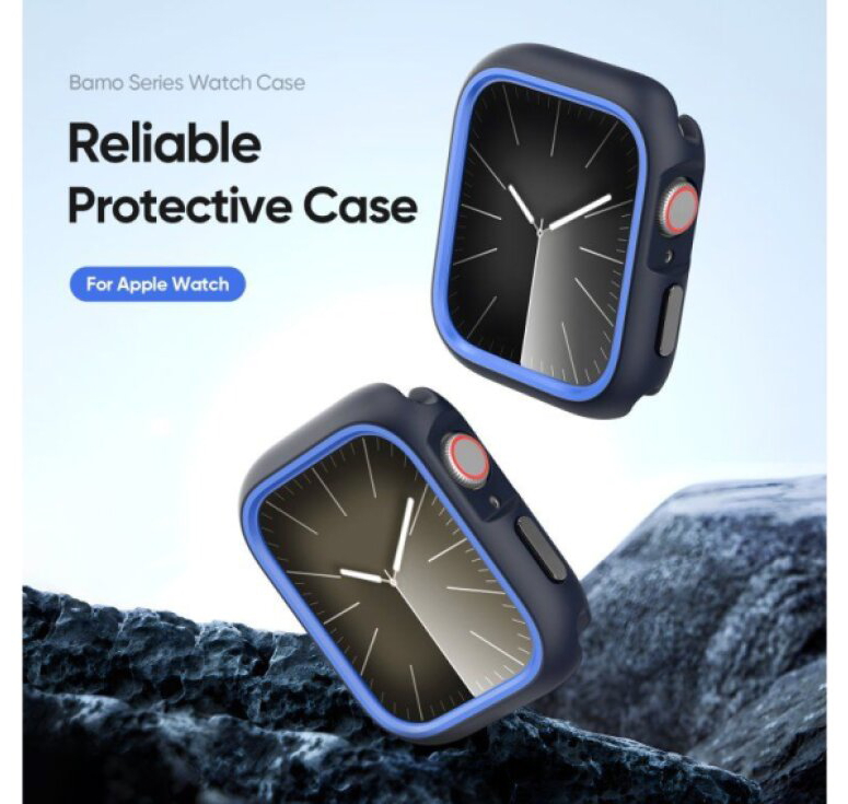 Ochranný kryt na Apple Watch 45mm - DuxDucis, Bamo Midnight/Blue