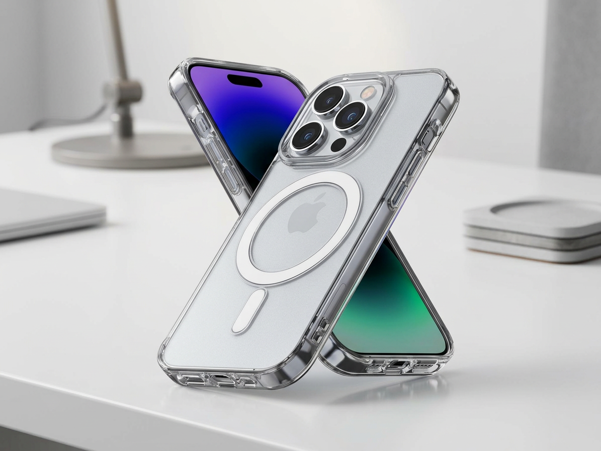 Ochranný kryt na iPhone 13 - Mercury, JelHard MagSafe Transparent