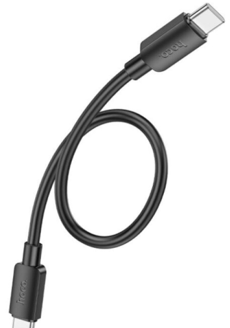 Kabel USB-C na USB-C - Hoco, X96 Hyper 60W 25cm Black