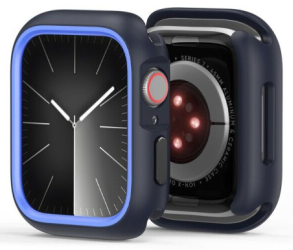 Ochranný kryt na Apple Watch 41mm - DuxDucis, Bamo Midnight/Blue