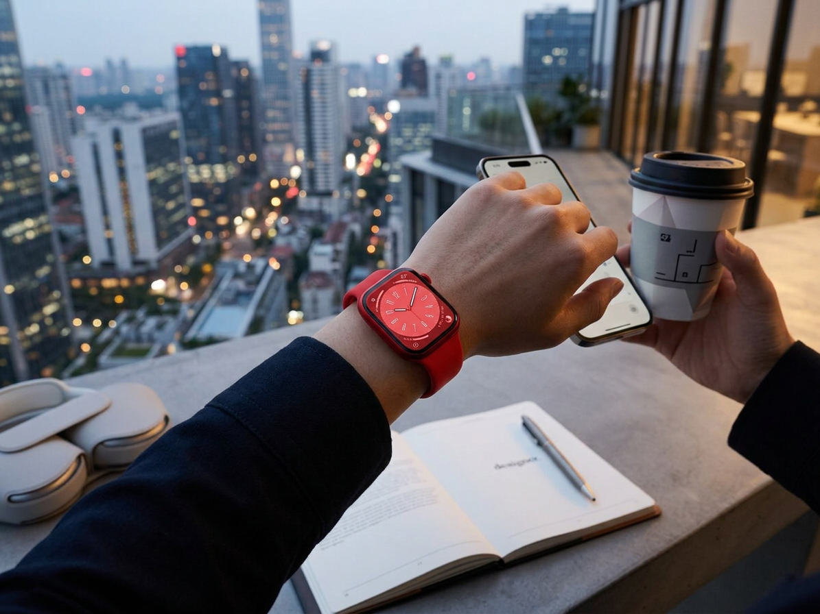 Řemínek pro Apple Watch 44mm / 45mm / 46mm / 49mm - Hoco, WA15 Flexible Big Red
