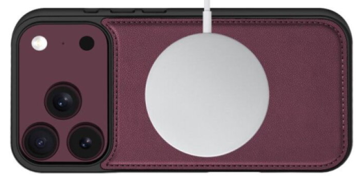Knížkové pouzdro na iPhone 17 Pro / 18 Pro - Tech-Protect, Wallet MagSafe Mulberry