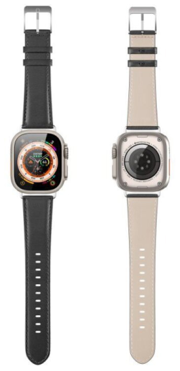 Řemínek pro Apple Watch 44mm / 45mm / 46mm / 49mm - DuxDucis, YS Black