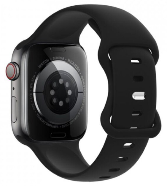 Řemínek pro Apple Watch 44mm / 45mm / 46mm / 49mm - Hoco, WA15 Flexible Black