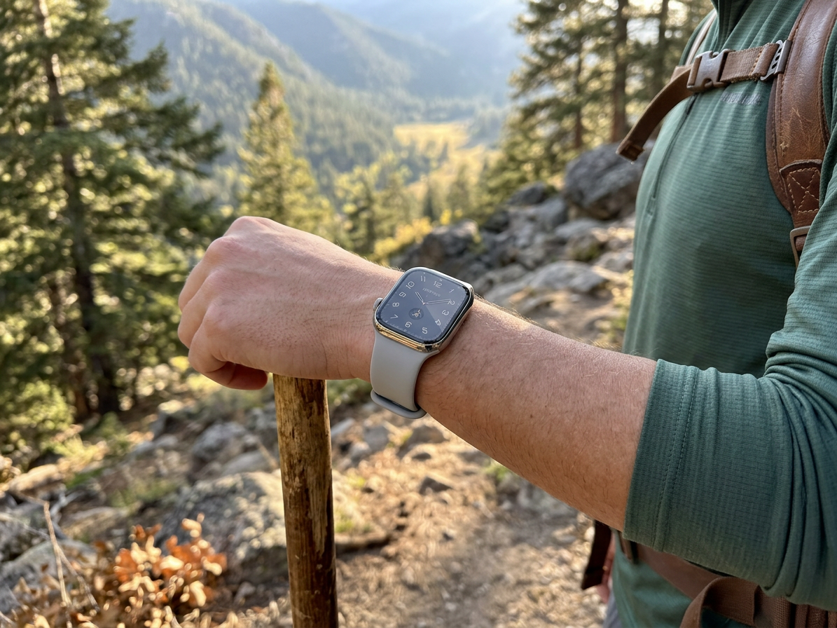 Řemínek pro Apple Watch 44mm / 45mm / 46mm / 49mm - Hoco, WA15 Flexible Gray